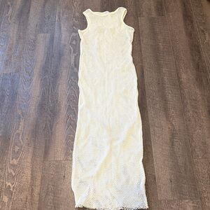 De Noel x Target White crochet Swim Coverup